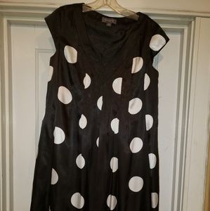 Liz Claiborne polka dot dress sz 8